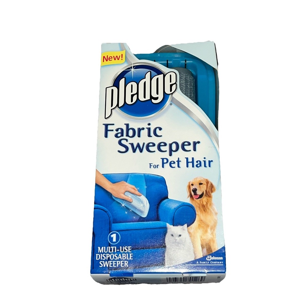 Pledge Fabric Sweeper For Pet Hair Multi-Use Disposable Sweeper Discontinued NEW
